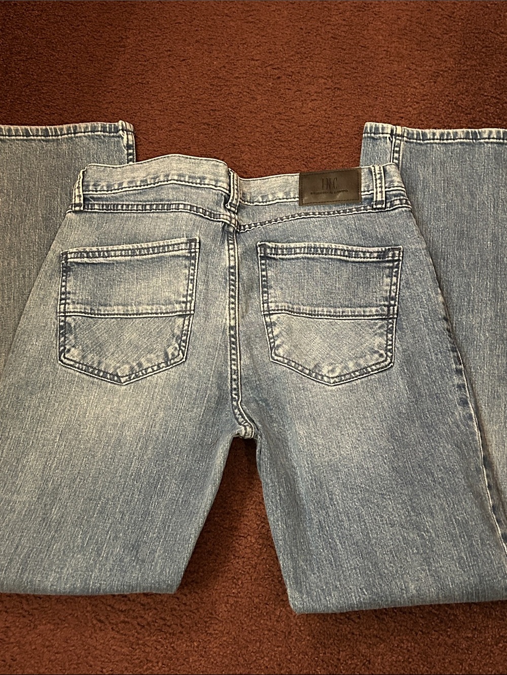 INC International Concepts Light Blue Straight Jeans NWOT